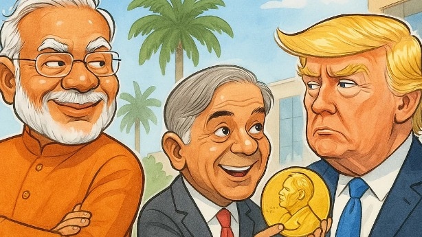 pm-modi-stays-away-from-trump’s-‘sharm-naak’-gaza-circus,-shehbaz-stays-staged-|-primenewsnow