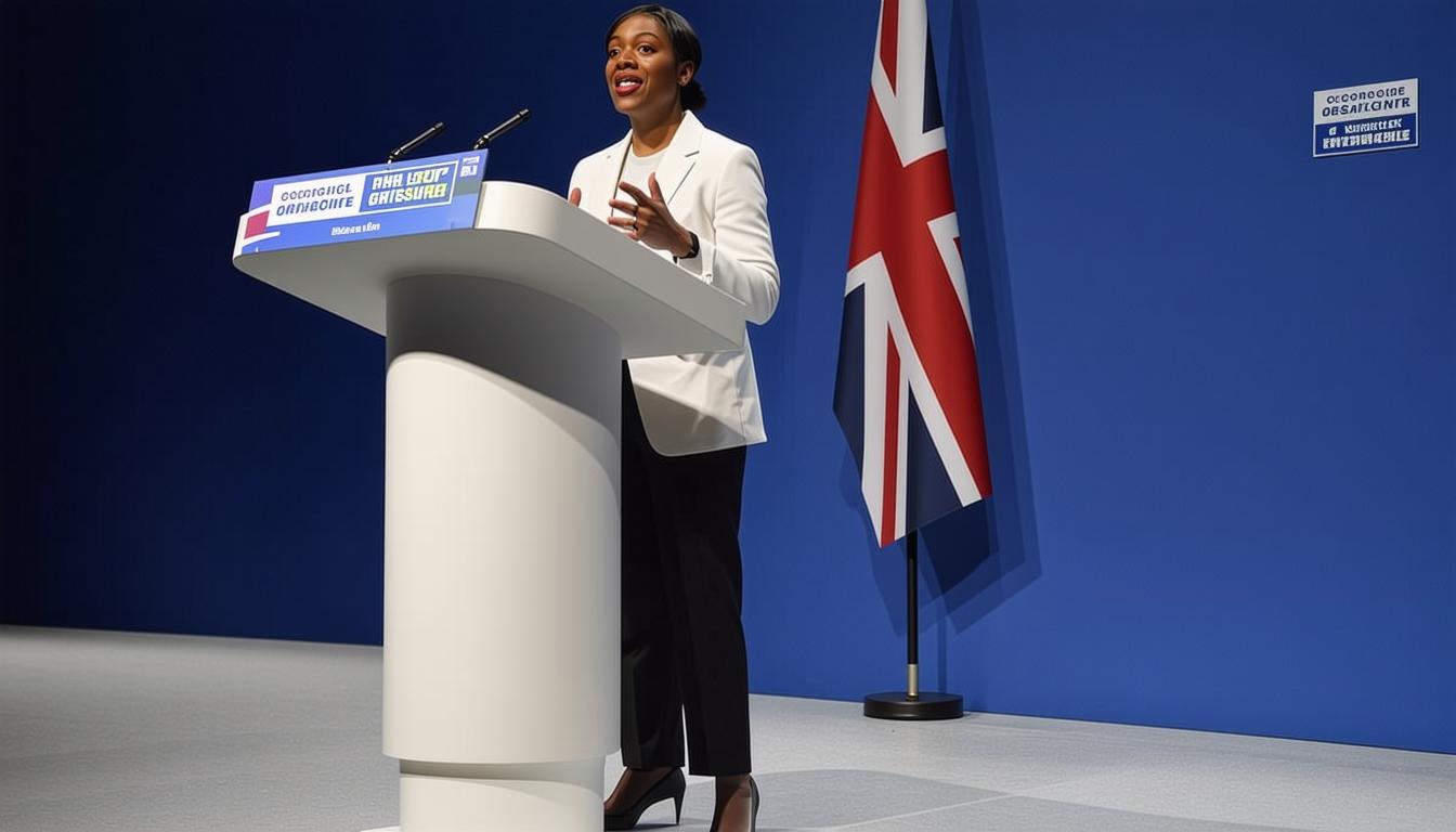 Kemi Badenoch Calls for a Halt to Anti-Israel Demonstrations in Public Areas