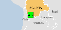 Bolivia Shaken by 4.5M Earthquake at 212km Depth, Impacting 40,000 People | Curated by Alerts360 (28/11/2025 11:44 UTC)