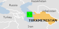 Turkmenistan Shaken by 5.1M Earthquake: Minimal Impact on Residents | Curated by Alerts360 (23/12/2025 04:32 UTC)